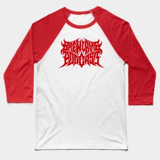 Brew Crime Metal (Red) Baseball T-Shirt